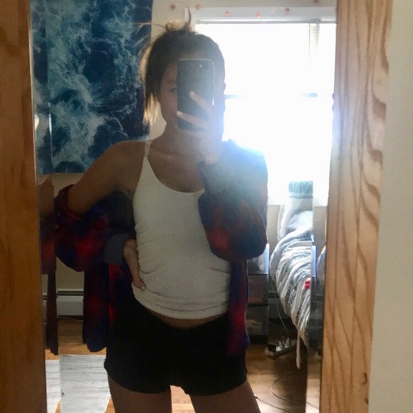 American Eagle Boyfriend Flannel - Picture 2 of 4